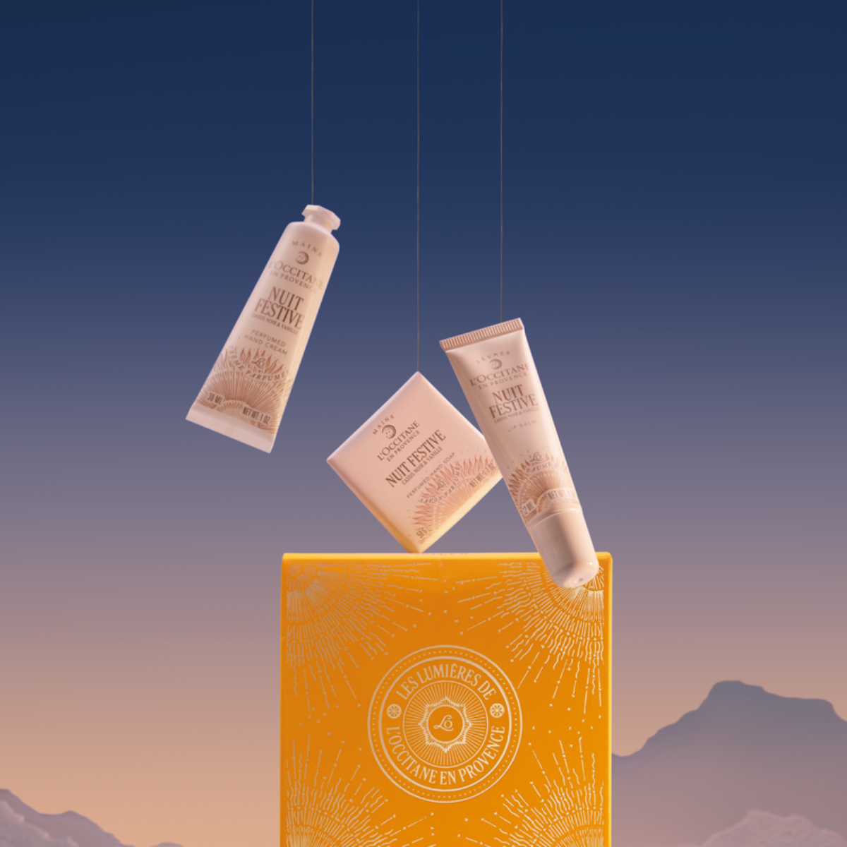 Balzam za usnice Nuit Festive – Cassis Noir & Vanille 12 ml – limitirano izdanje