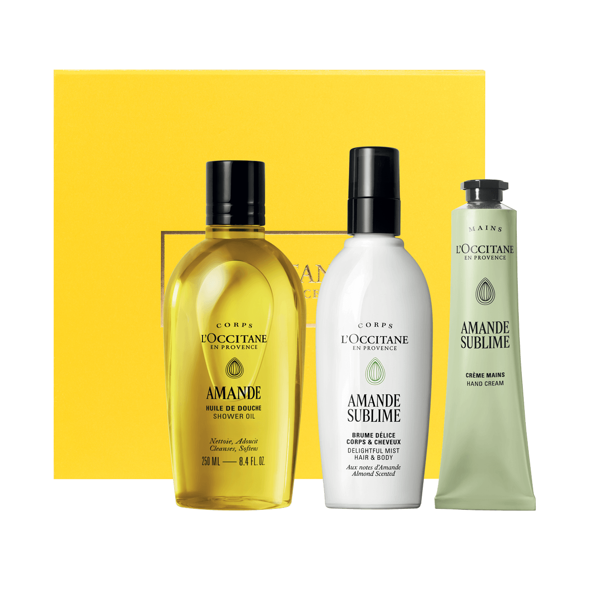 Uljepšavajući set za tijelo i ruke Amande Sublime