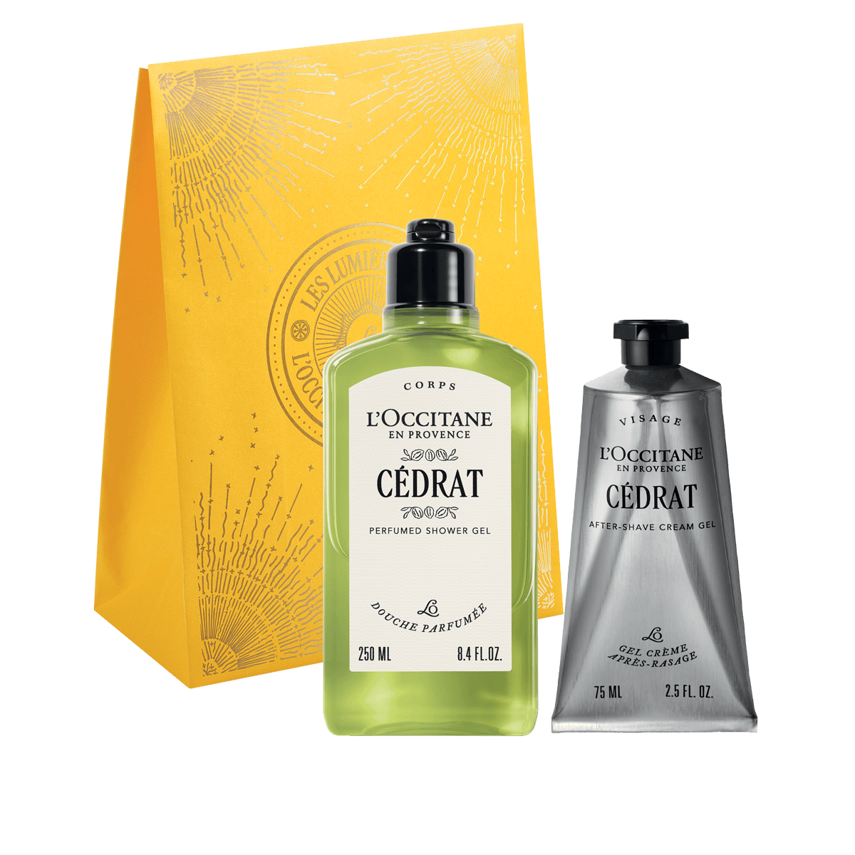 Set za tuširanje i njegu nakon brijanja Cédrat