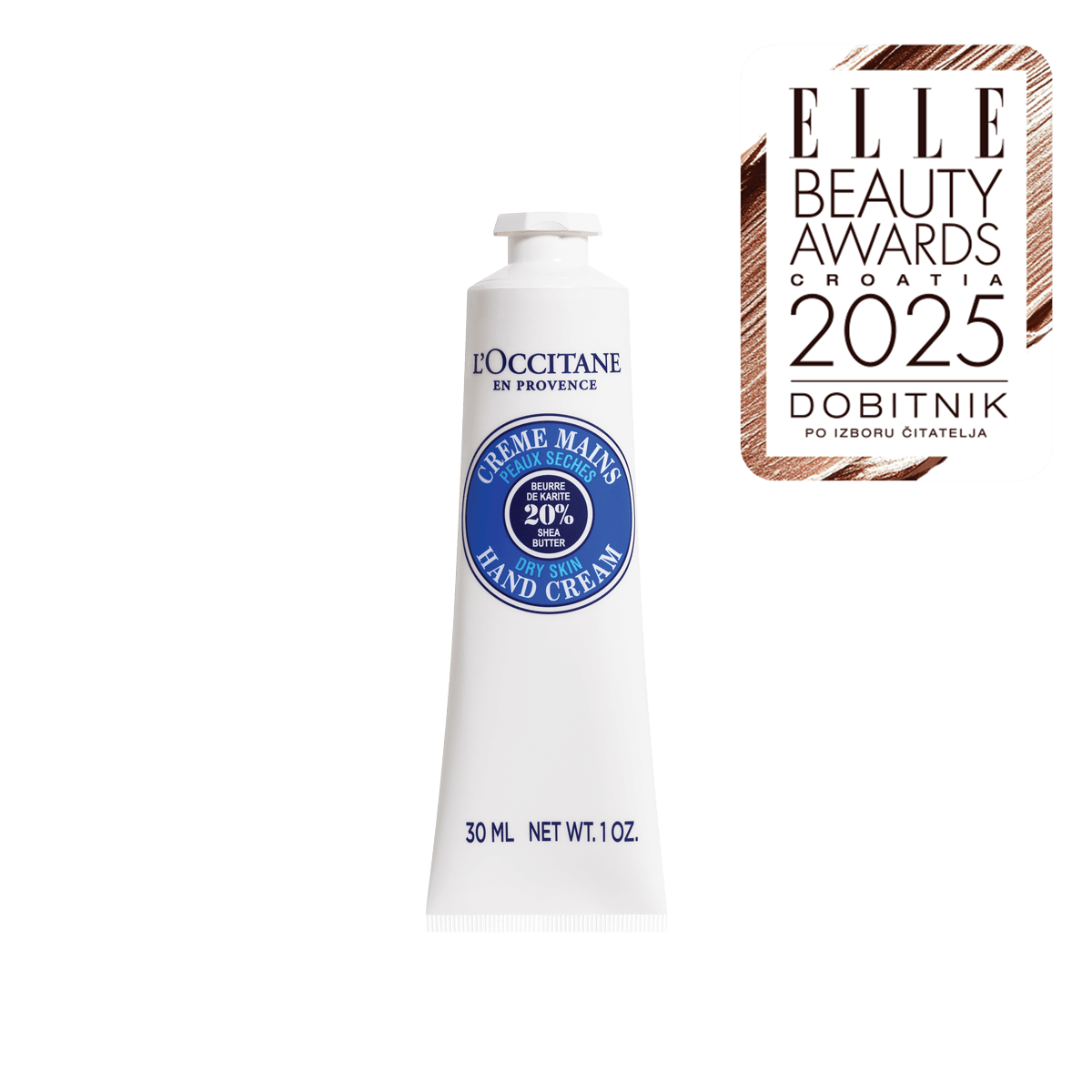 Karite krema za ruke za suhu kožu - putno pakiranje