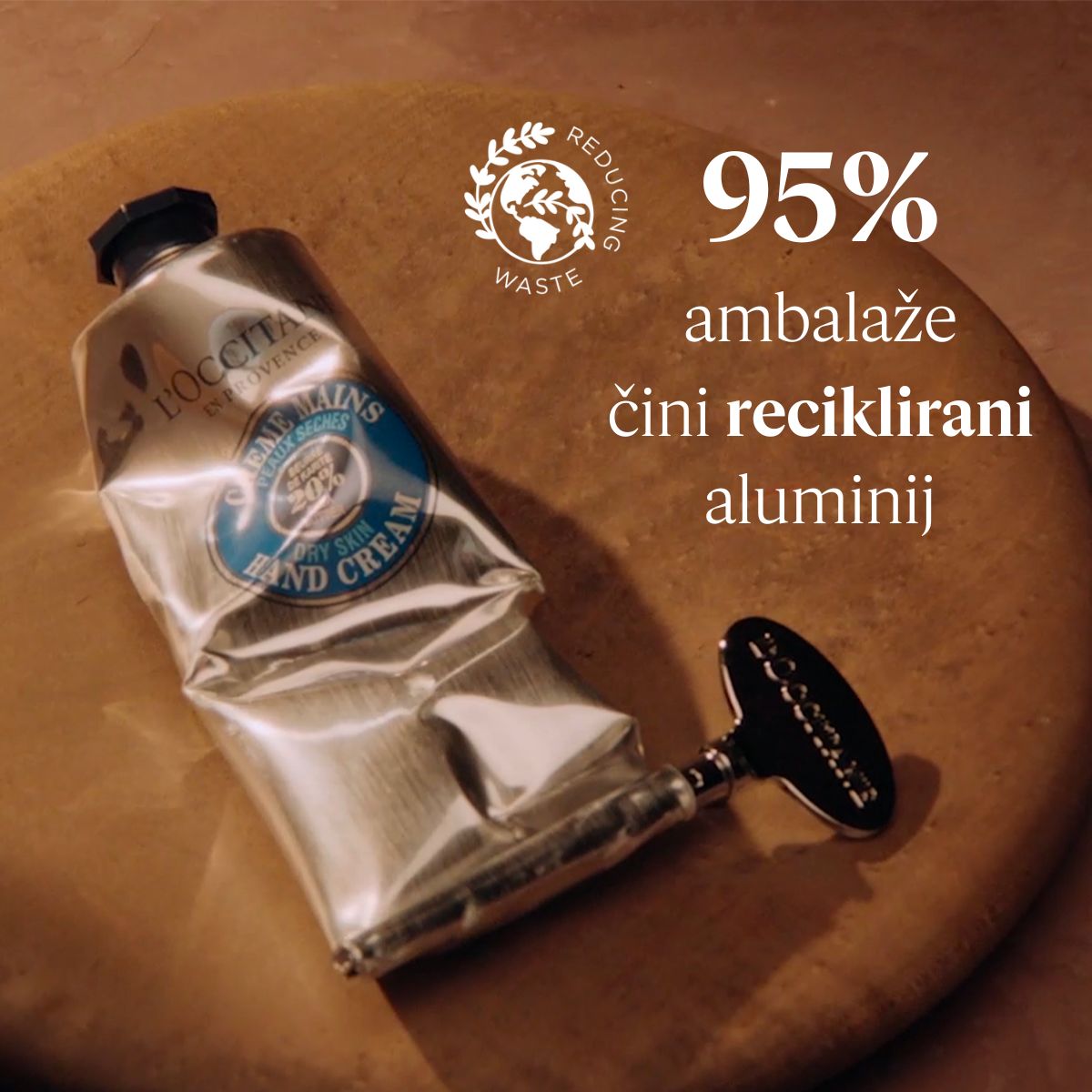 Karite krema za ruke za suhu kožu