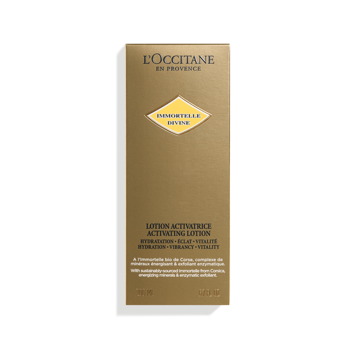 Božanstveni aktivirajući losion za lice