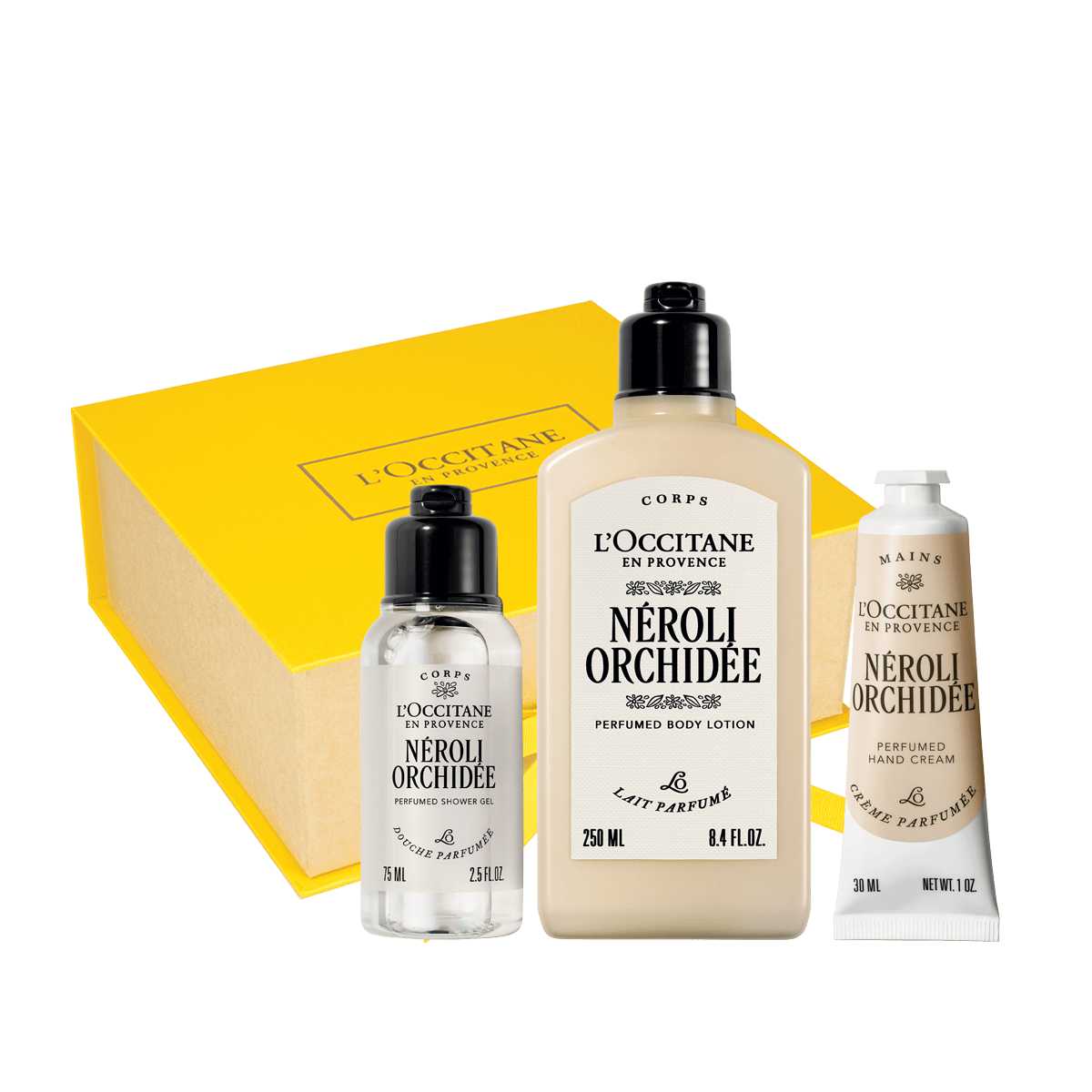 Set Néroli & Orchidée