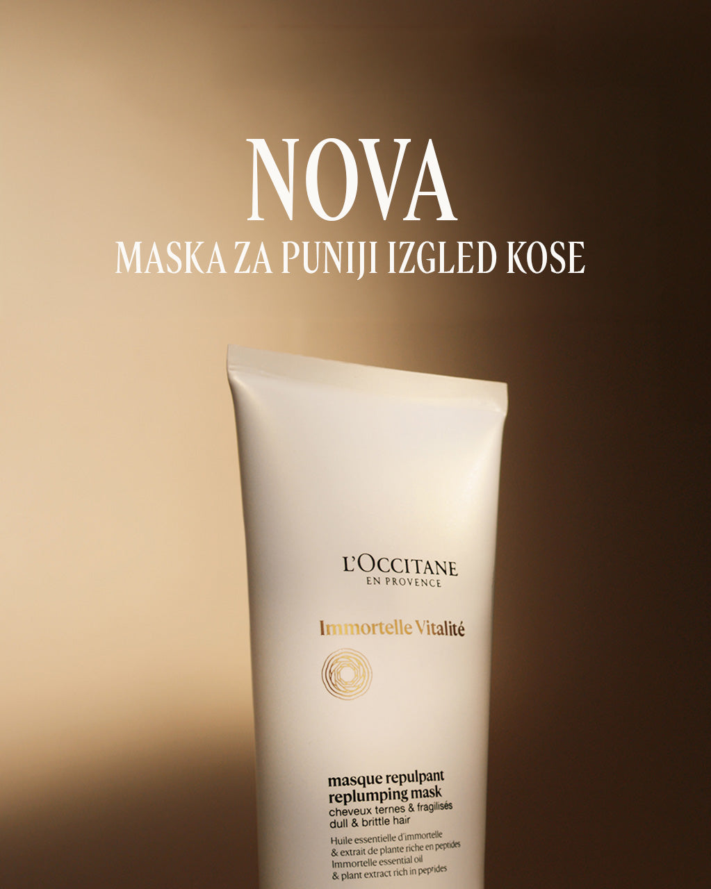 Maska za puniji izgled kose Immortelle Vitalité