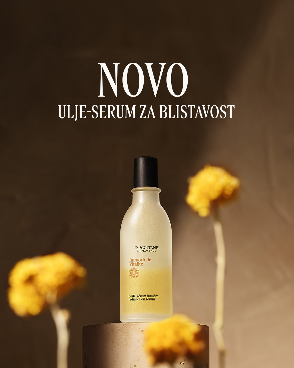 Ulje-serum za blistavost kose Immortelle Vitalité