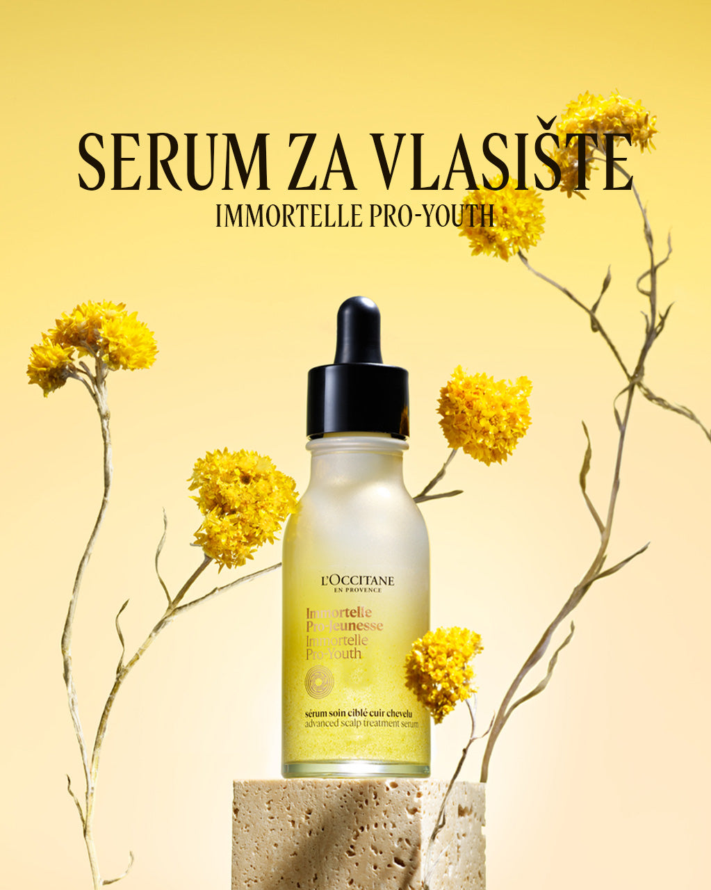 Serum za revitalizaciju vlasišta Immortelle