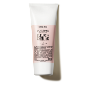 Fleurs de Cerisier perfumed body lotion refill