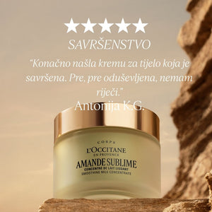 Koncentrirano mlijeko za tijelo Amande Sublime