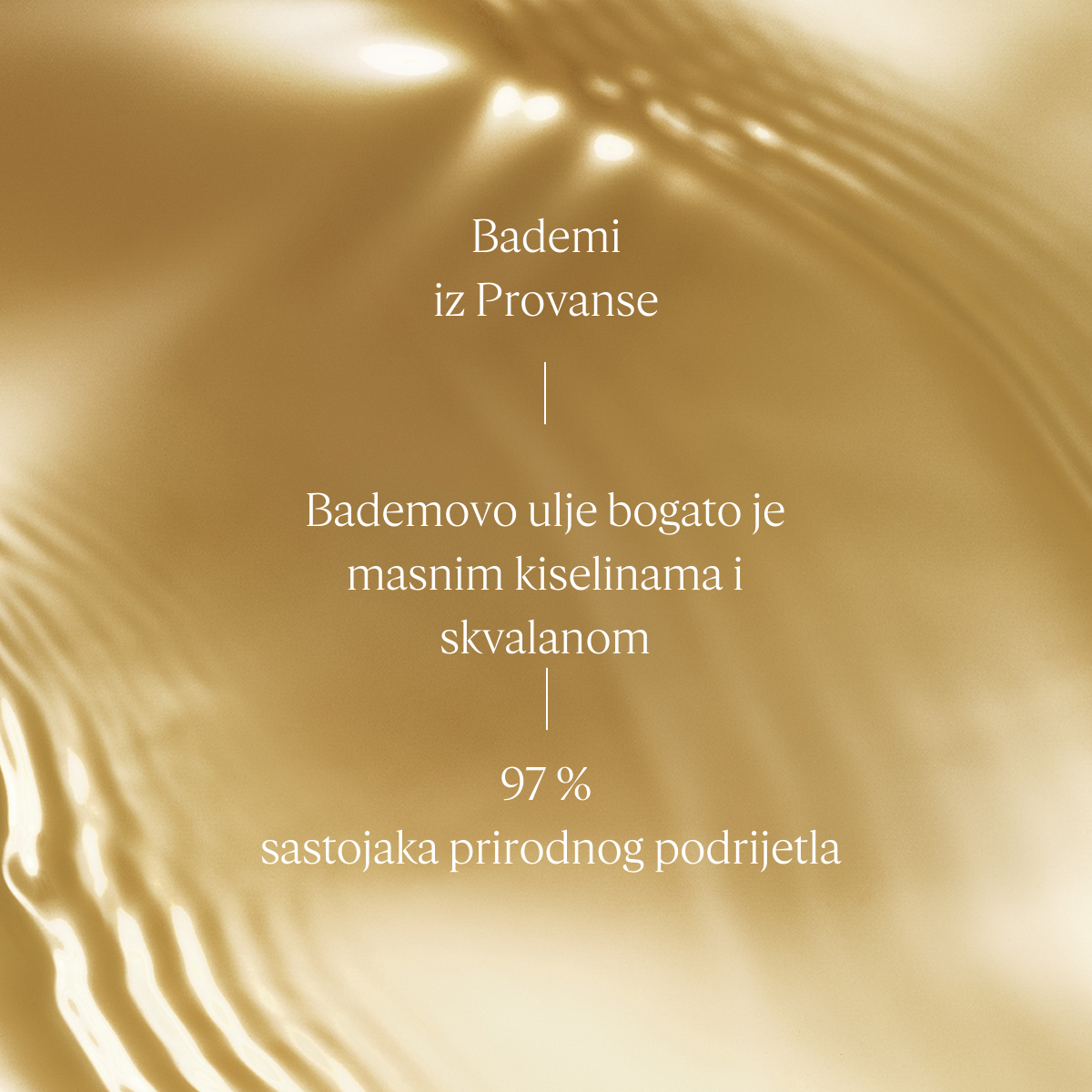 Bademovo ulje za podatnu kožu