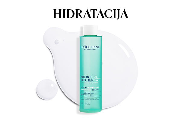 Esencija za hidrataciju lica Source Réotier L’Occitane