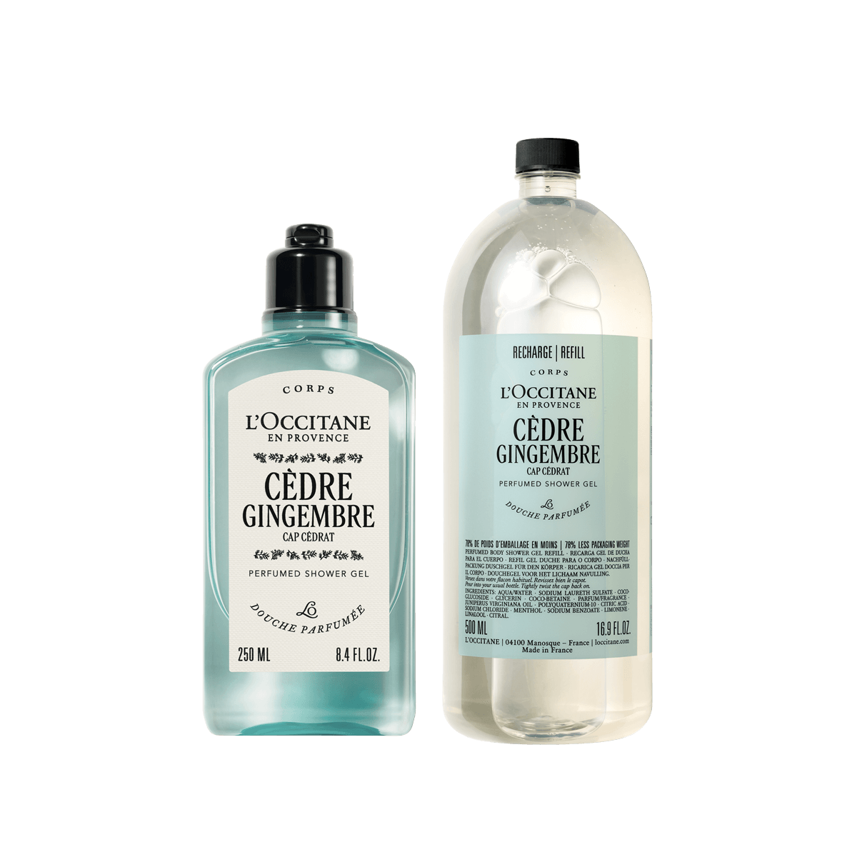 Set za tuširanje Cèdre Gingembre Cap Cédrat