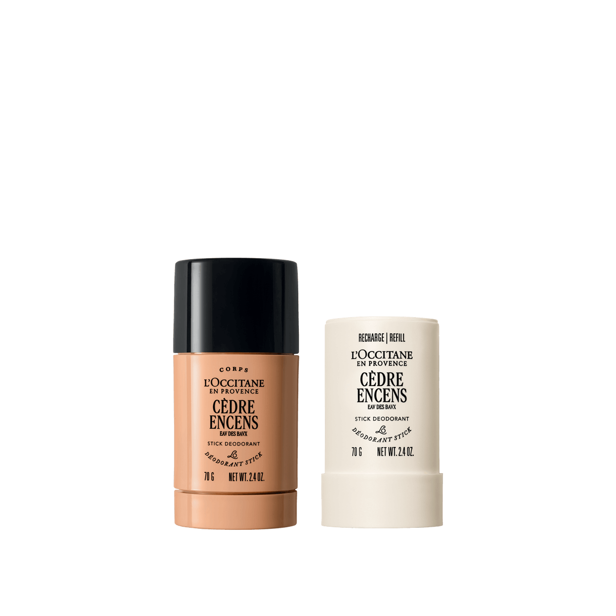 Set dezodoransa Cèdre Encens – Eau des Baux