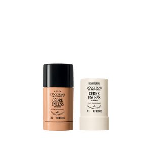 Set dezodoransa Cèdre Encens – Eau des Baux