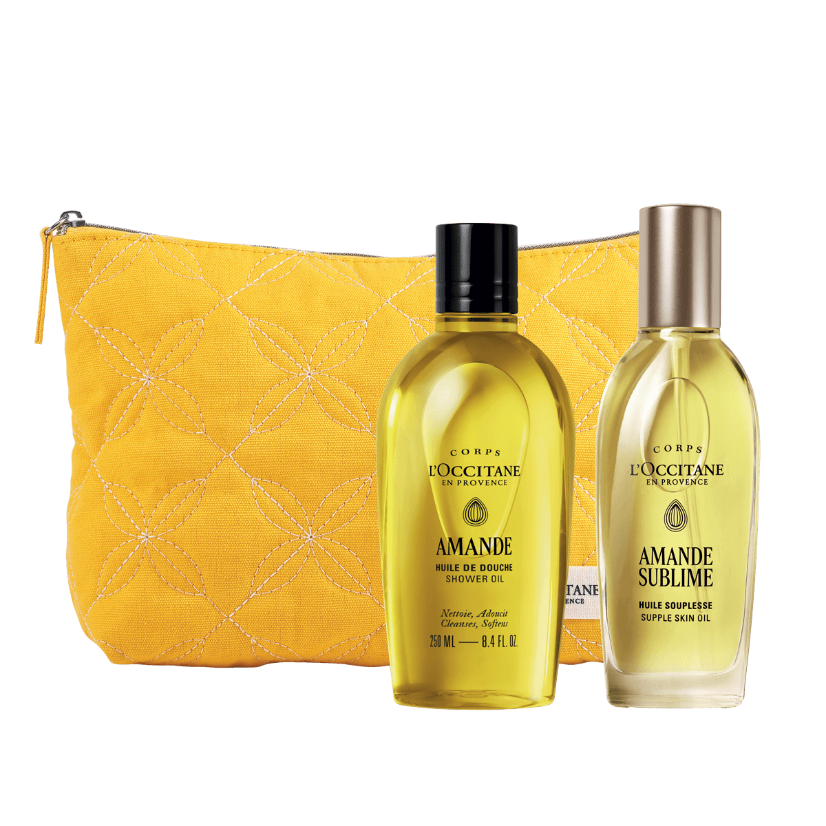 Poklon-set za tuširanje i njegu Amande Sublime