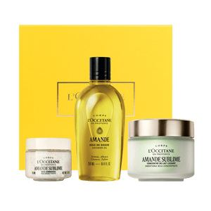 Poklon-set za tuširanje i njegu Neodoljivi Amande Sublime