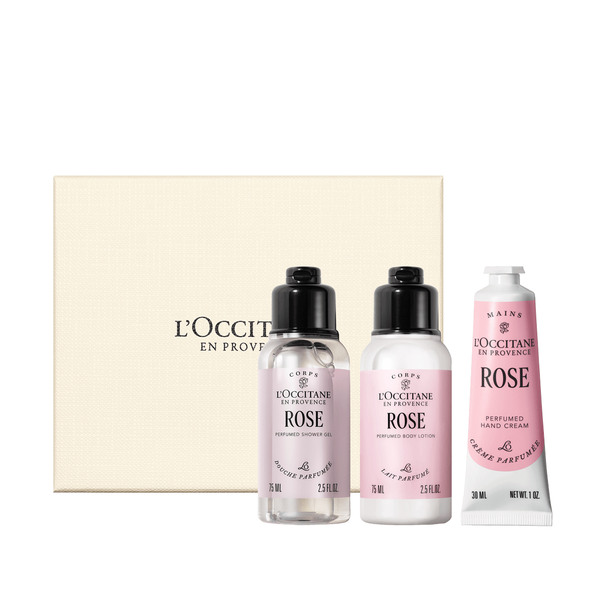 Poklon-set za tuširanje i njegu Neodovljiva Rose