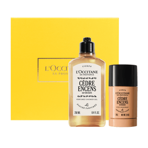 Poklon-set  Cèdre Encens Eau Des Baux