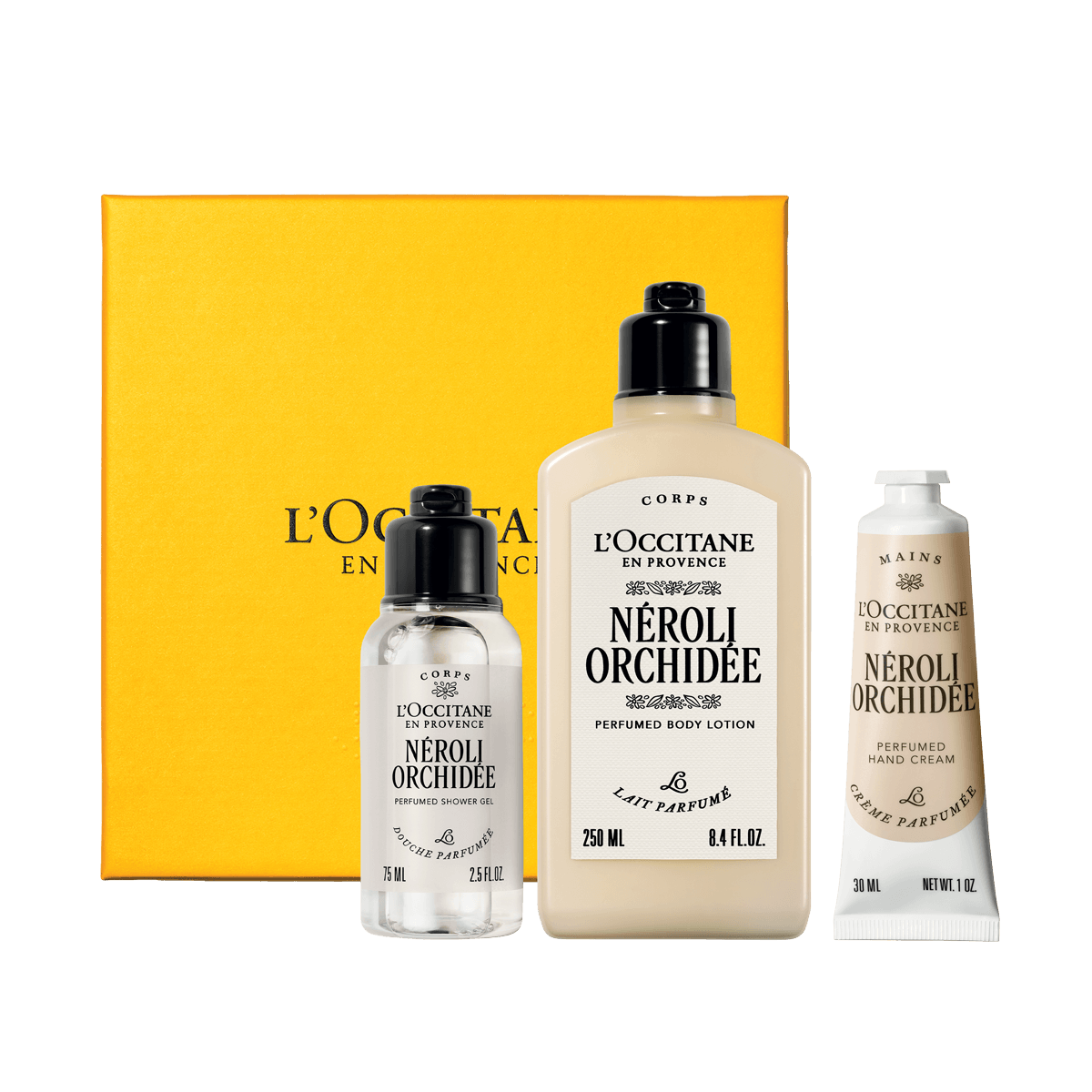 Set Néroli & Orchidée