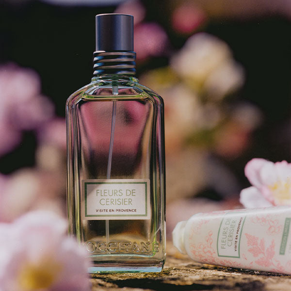 L'Occitane – miris Fleurs de Cerisier Visite en Provence – miris i krema za ruke u cvijeću, limitirana kolekcija