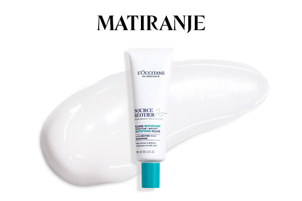 L’Occitane Matirajući fluid Source Réotier