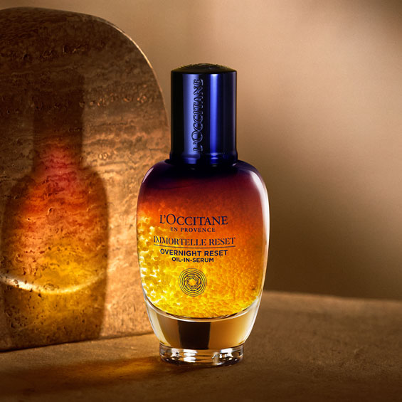 L’Occitane – Booster za noćnu njegu lica Immortelle reset - ikona
