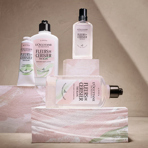 Kolekcija kolekcija Fleurs de Cerisier Thé Blanc L’Occitane

