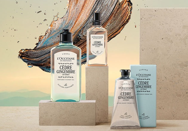 Kolekcija CÈDRE GINGEMBRE 