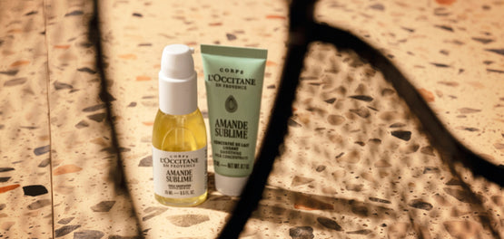 Poklon: Koncentrirano mlijeko za tijelo Amande Sublime 20 ml & Ulje za podatnu kožu tijela Amande Sublime 15 ml
