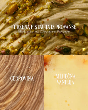 Mirisna maglica za kosu i tijelo Amande Pistache
