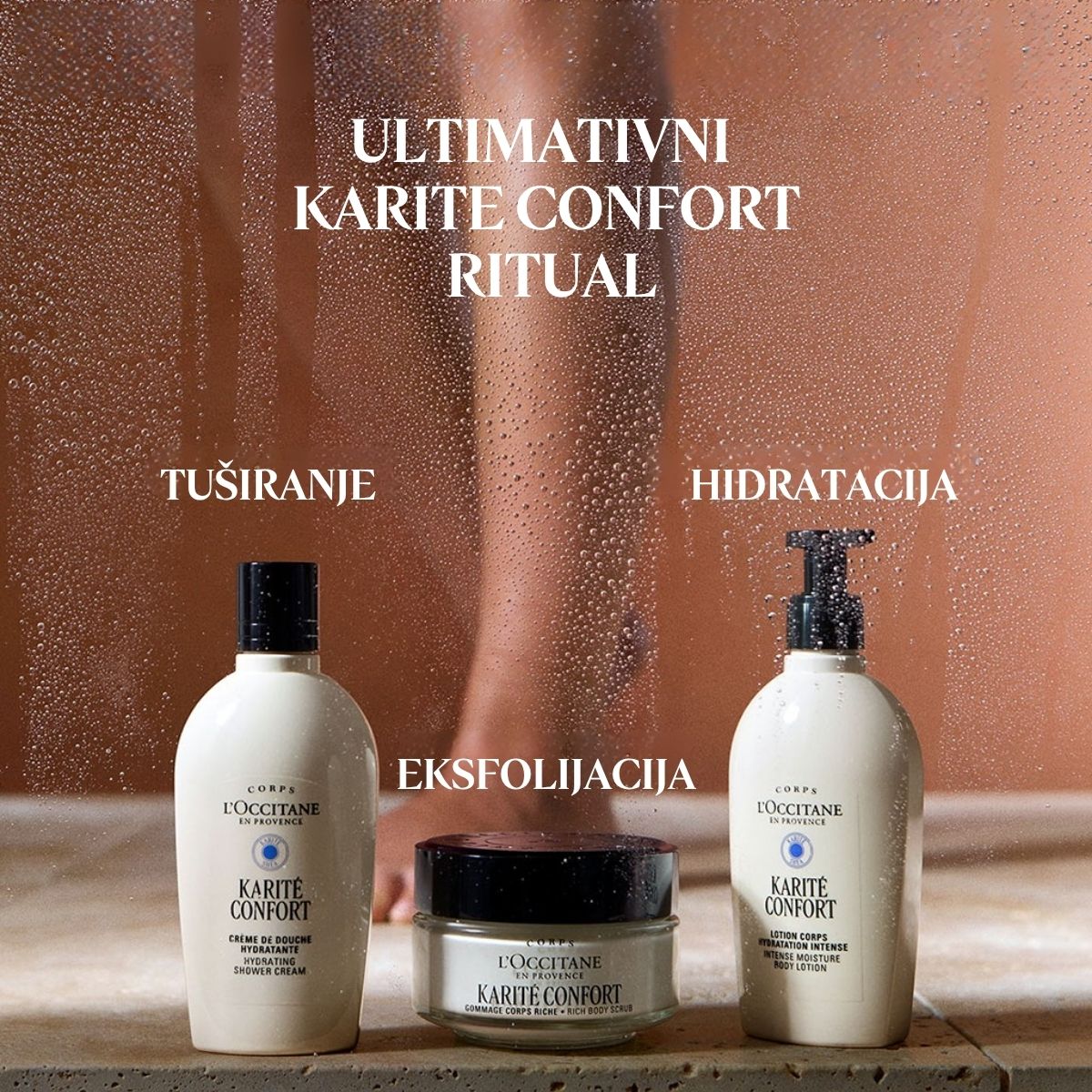 Ultrabogati piling za tijelo Karite