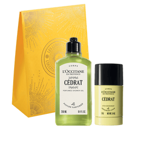 Set za tuširanje i dezodorans Cédrat