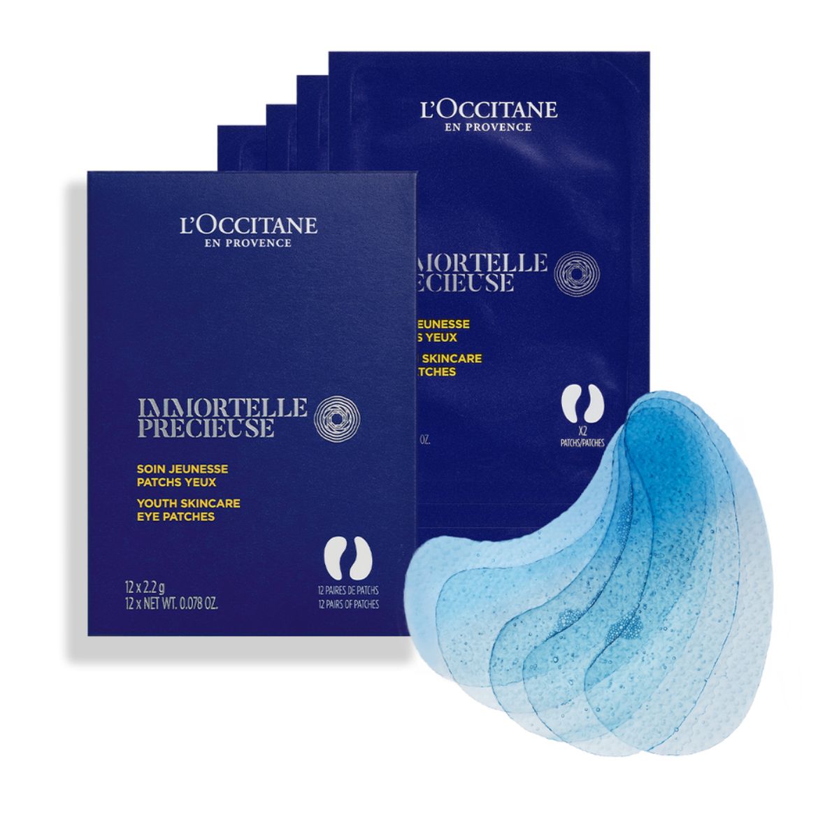 Dragocjeni jastučići za područje ispod očiju 12X2 g