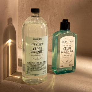 Parfemski gel za tuširanje Cèdre Gingembre – ponovno punjenje