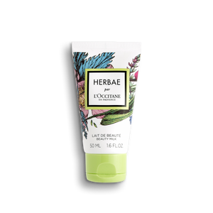Uljepšavajuće mlijeko za tijelo Herbae - putno pakiranje